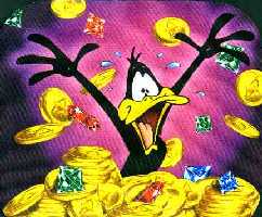When Daffy and Donald get together, the feathers and spittle just fly!