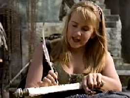 And then the noble bard banished the evil warrior princess to second bananaland forever!