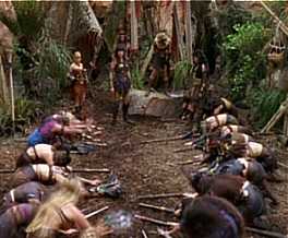 Okay, girls, really streeeeeetch those quads! Aaaaahhh!