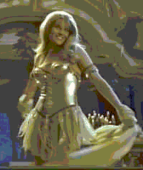 Model for the new Warrior Princess Barbie