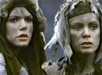 The popular catwalk look of the time.