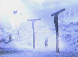 Sure, crucifixion is no picnic--but could you think of a prettier place to die?