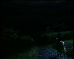 Xena (or is it Joxer? or Draco? or Callisto?) being darkly mysterious
