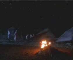 Yet another night, yet another campfire...
