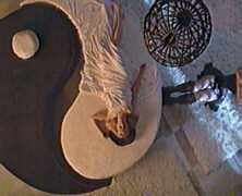 So see, if I put my head into the yin part of the yang, I can achieve enlightenment in no time!