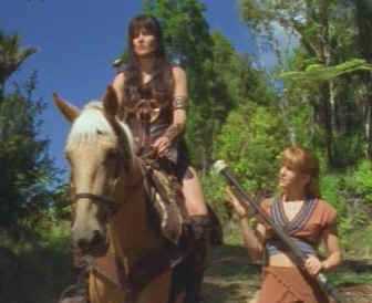 Is it my imagination, or do Xena and Argo have EXACTLY the same expression?