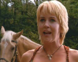 Forgive me for saying so, but Gab looks a little horse-faced here