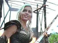 Oh, if I only were in Xena's body...hey! What an idea! I'll
have to try that next season.