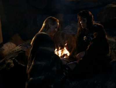 Another campfire scene (yawn)